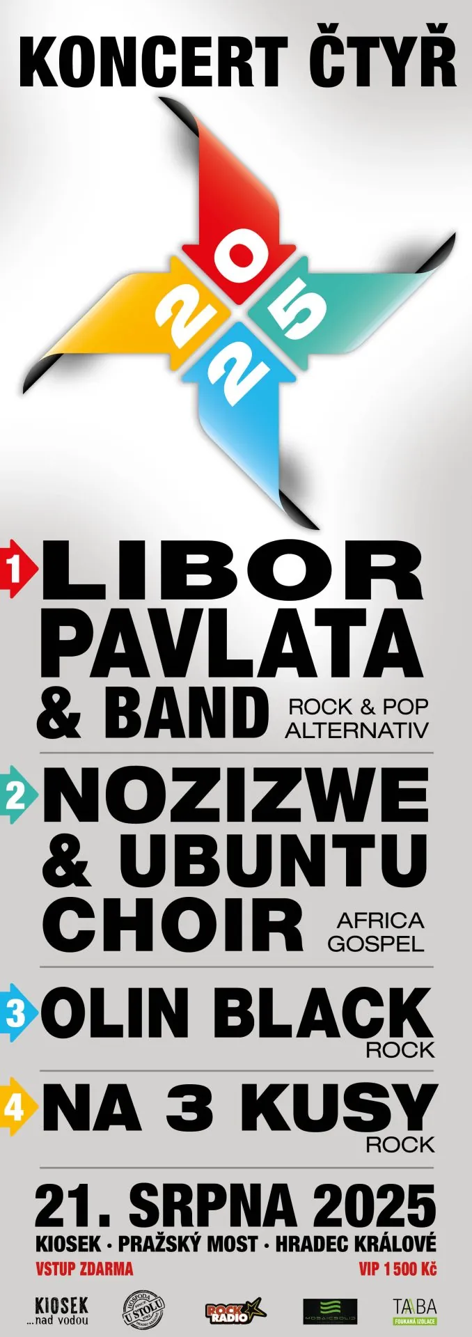 Náš letošní největší koncert – „KONCERT ČTYŘ“